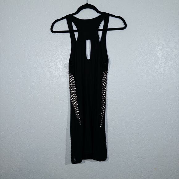 Wilster Black Sequin & Studded Tank Top Size XS - Picture 5 of 7